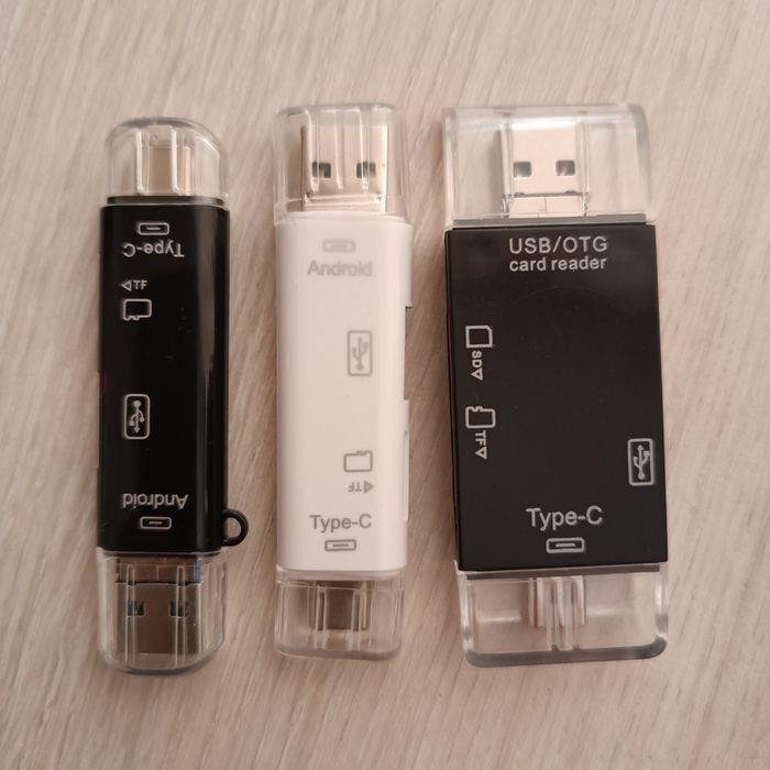 Адаптери 6 в 1 та 5 в 1  картрідери