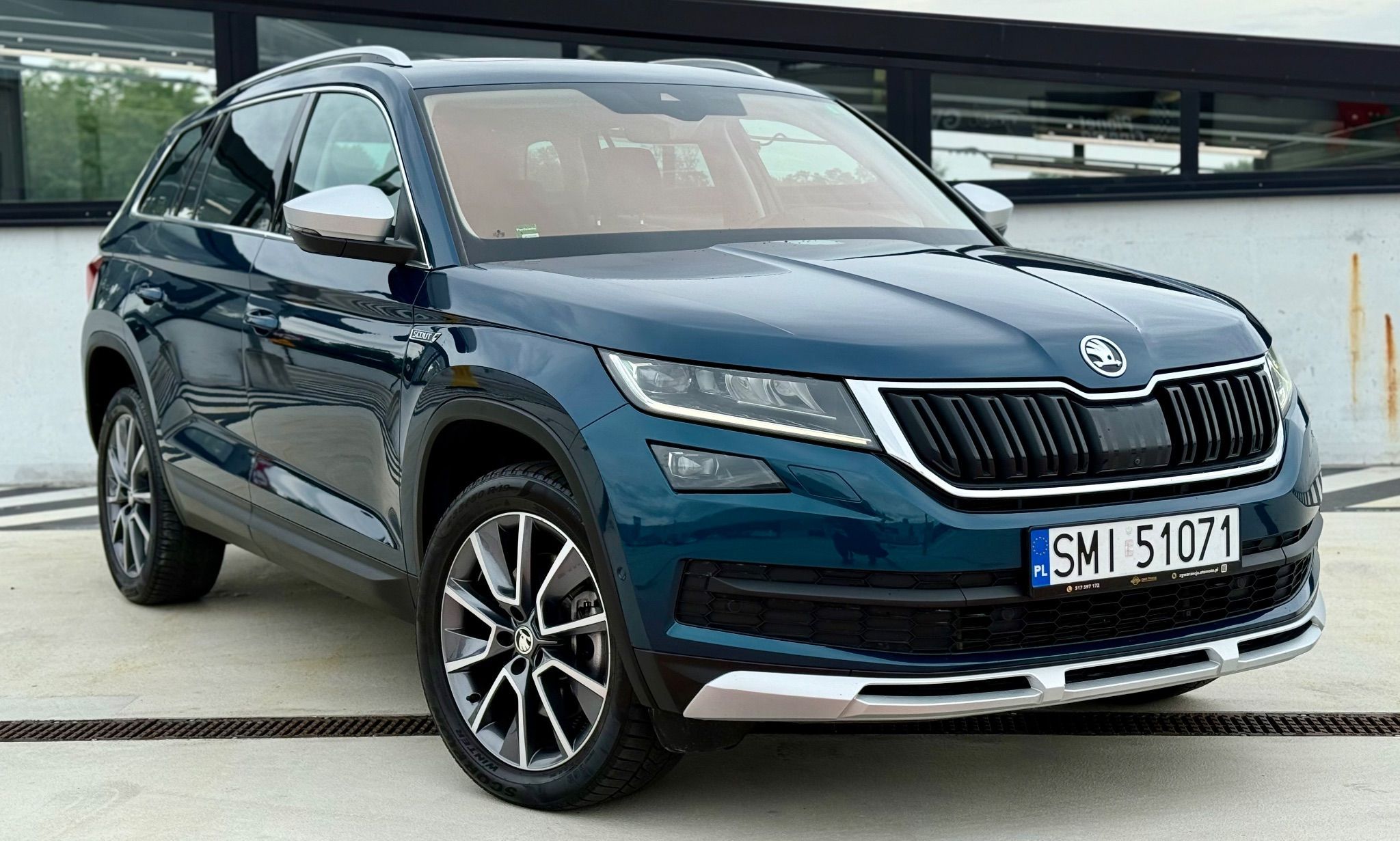 Skoda Kodiaq SCOUT*4X4* Najbogatsza*MozliwaOpcjaWyposazenia*Bezwypadek*ASO*Full