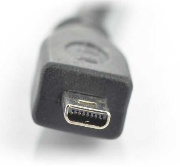 Kabel 2xRCA mini-USB 8pin/ kabel AV do kamer