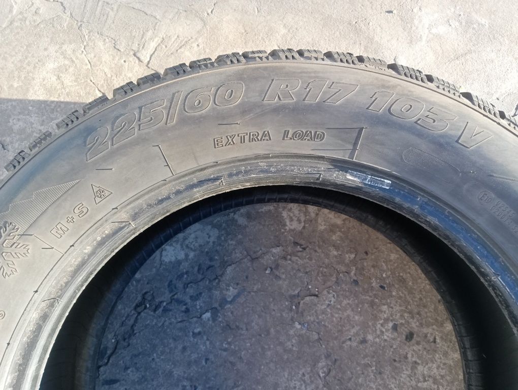 225/60/17 скати нового стану але б/у зимові