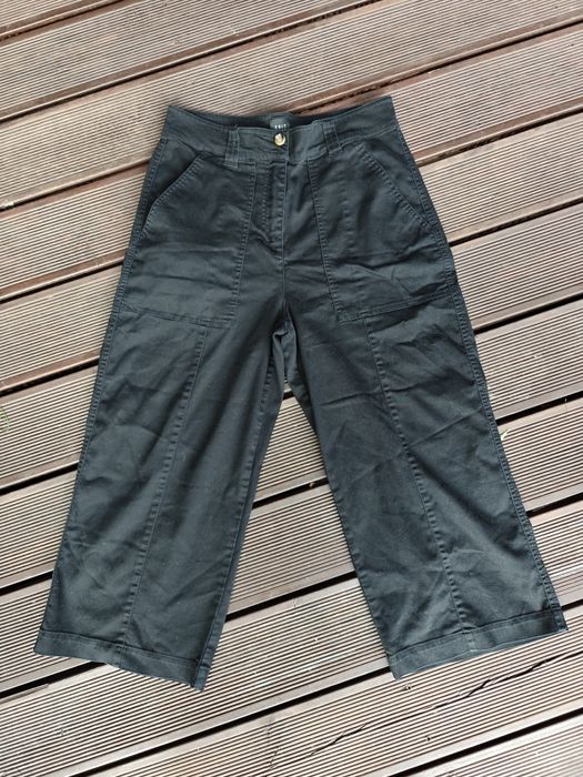 Spodnie kuloty editors cut rozmiar 40 wysoki stan