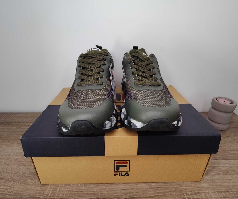 Sapatilhas Fila Starting Running Homem Verde "NOVAS "(43)