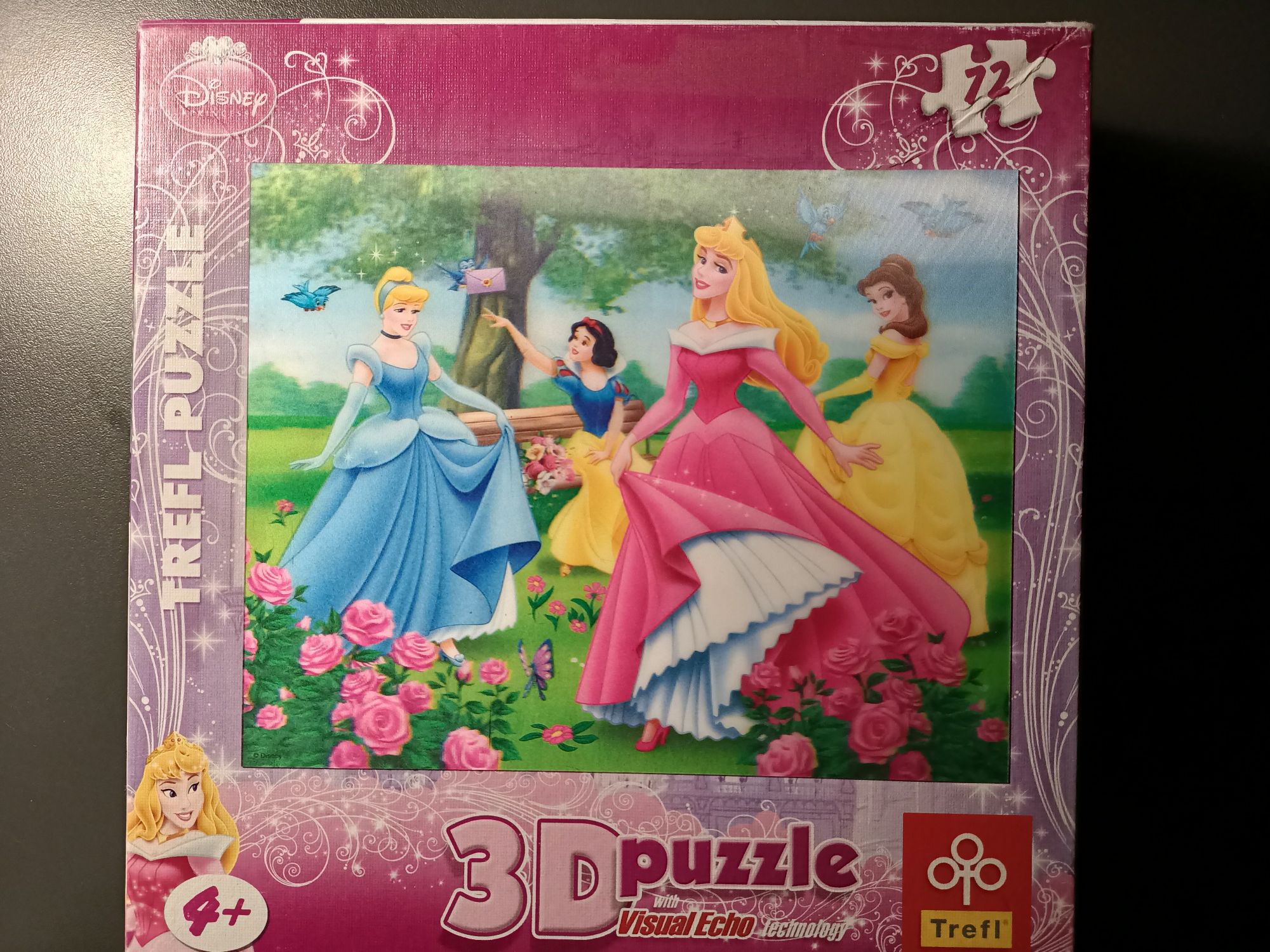 Puzzle księżniczki Disneya 3D