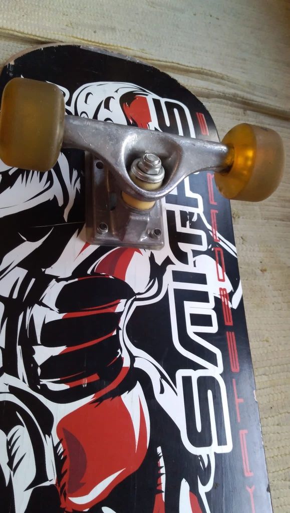 2 skates (Waveboard e street skate) +proteções