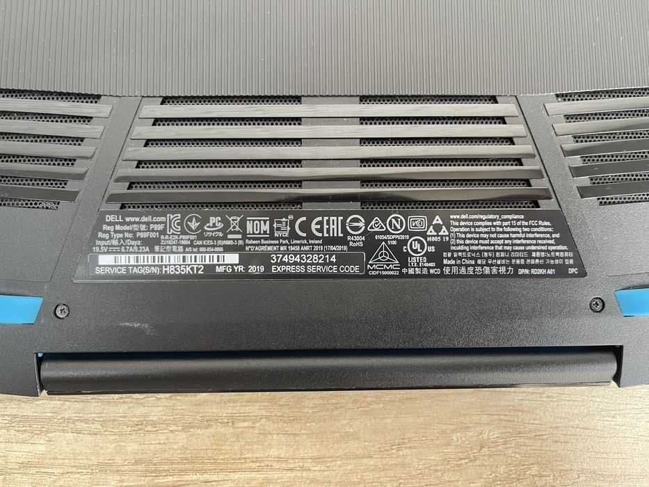 Ігровий ноутбук Dell G3 i5-9300H на топовій GTX 1660 Ti 16/512