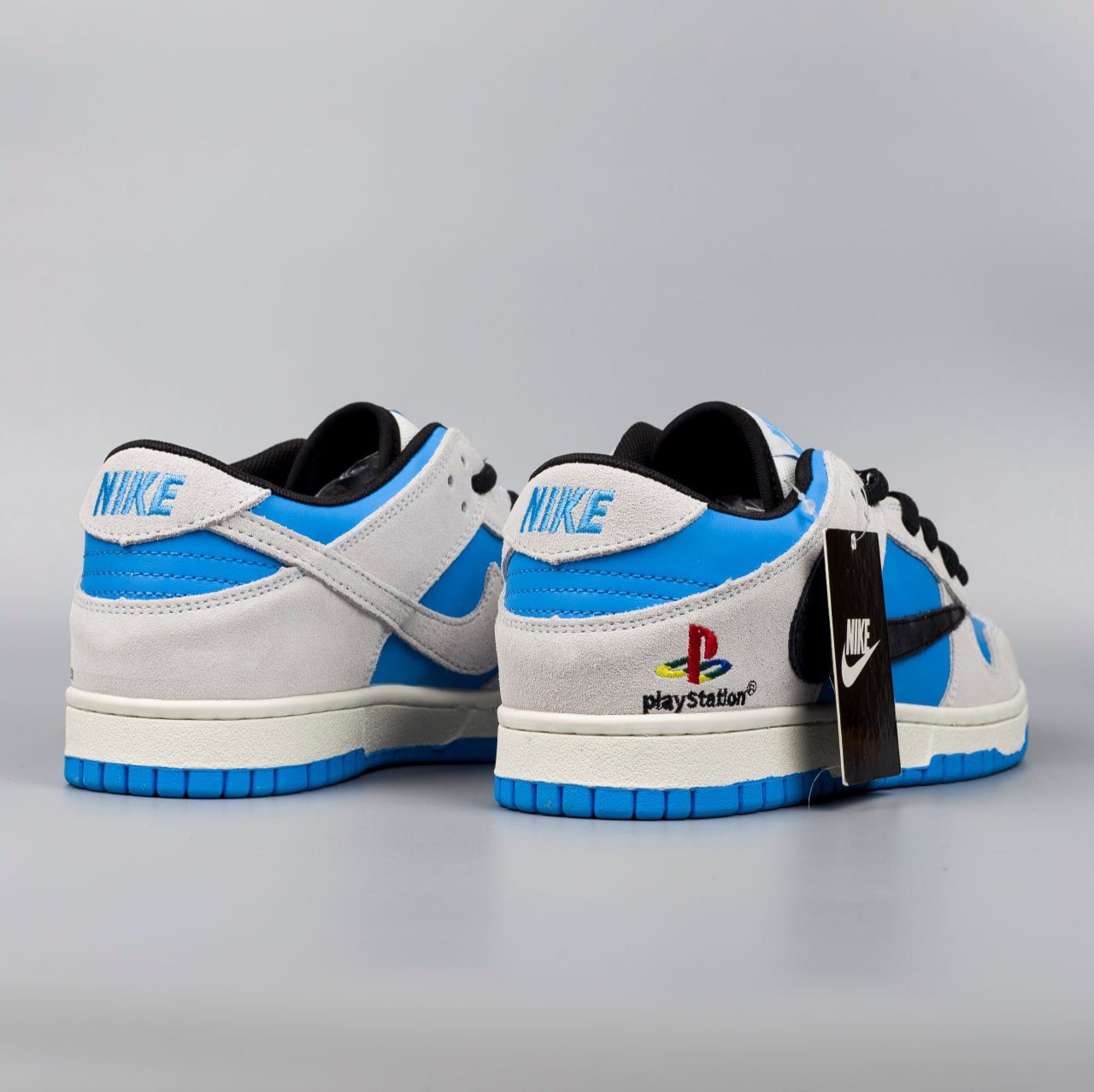 Чоловічі кросівки Nike SB Dunk Low x Travis Scott PlayStation Blue