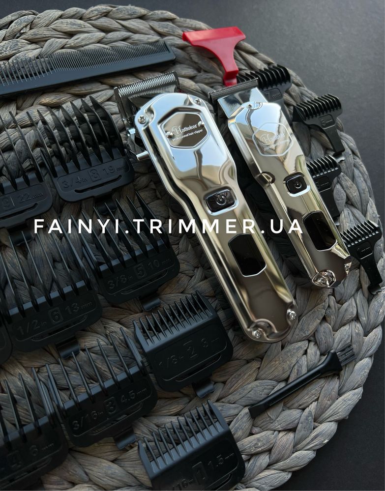 ‼️НОВИНКА‼️Набір Hatteker RFC-676 для стрижки машинка тример триммер