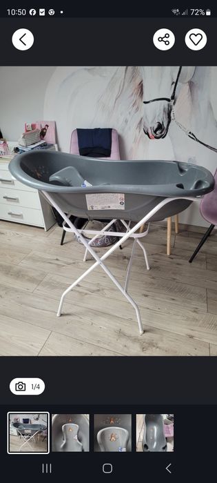 Wanienka ze stelarzem