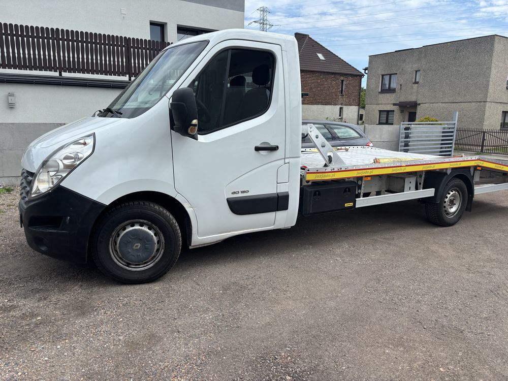 WYPOŻYCZALNIA Renault Master Autolaweta Laweta wynajem. EKONOMICZNA