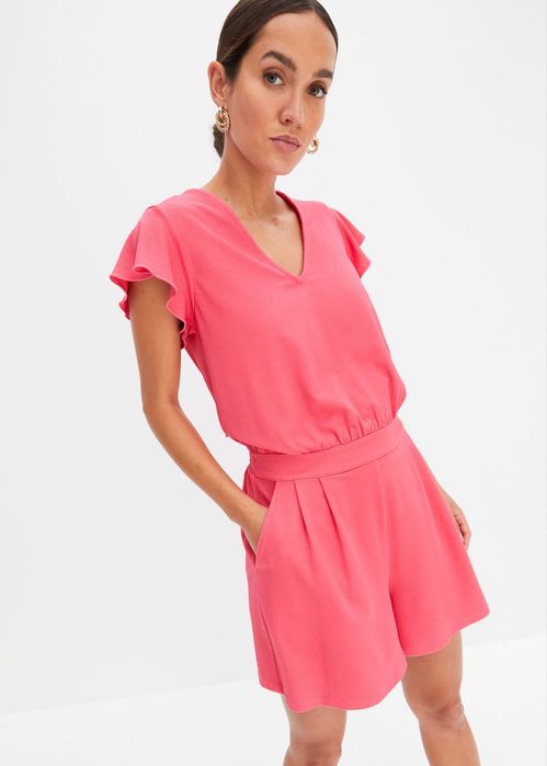 B.P.C kombinezon różowy letni 40/42.