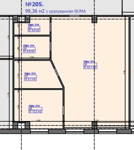 Аренда офиса в БЦ, 100 м.кв., Подол, собственник