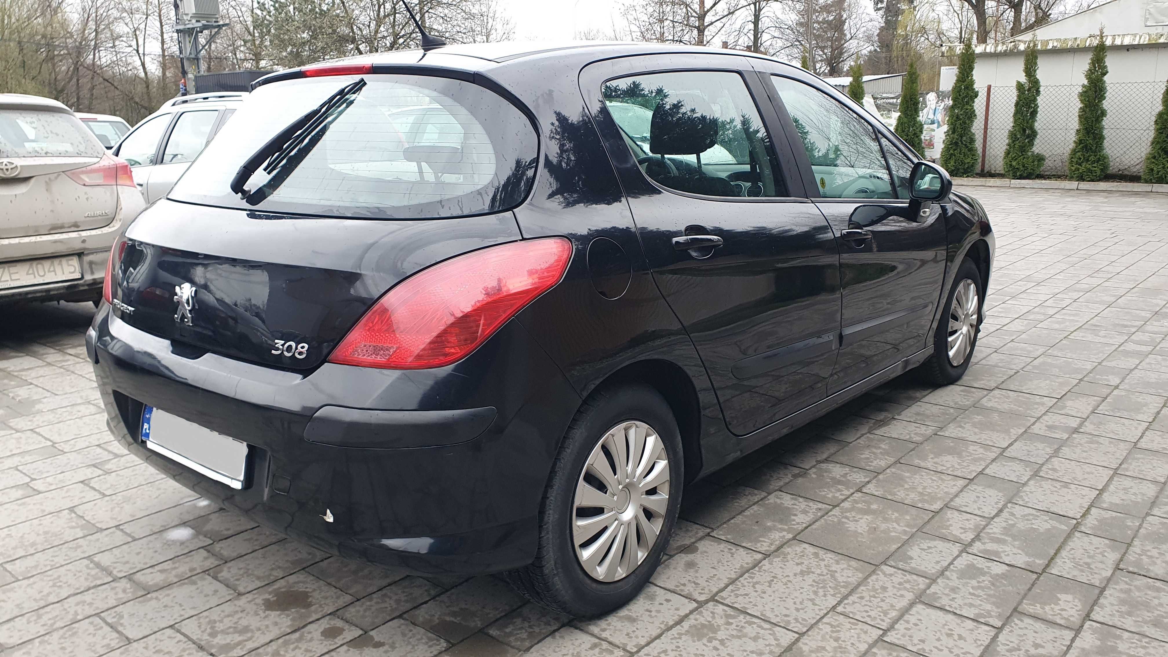 Peugeot 308 Hatchback 2009r KLIMA  1,4 Benzyna stan BDB Zadbany