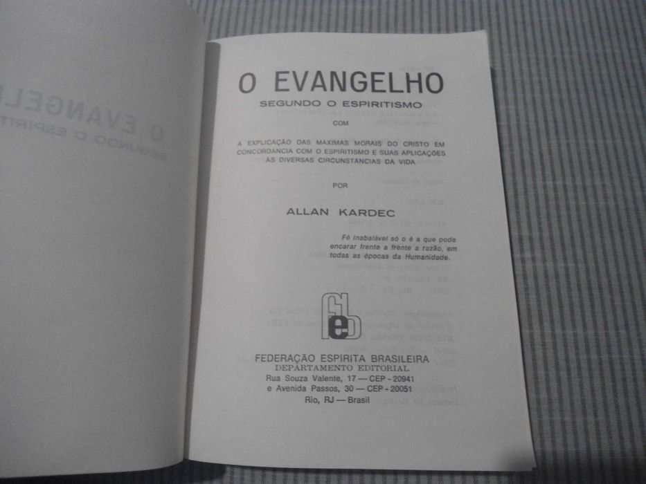 O Evangelho segundo o Espiritismo por Allan Kardec
