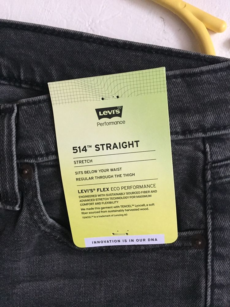 Levis 514 джинсы мужские