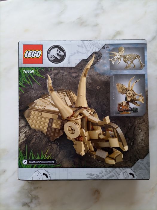 LEGO Jurassic World 76969 Dinosaur Fossils Triceratops Skull