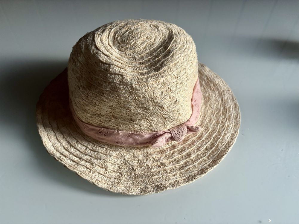 Kapelusz h&m 104 slomkowy
