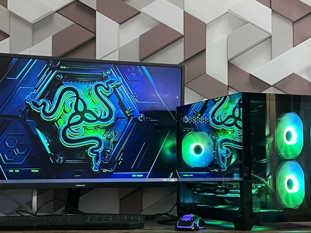 ПК Ryzen 5 3600/B450M-HDV/32gb/GTX 1080 Ti 11Gb/850W/NVMe512/HDD500Gb