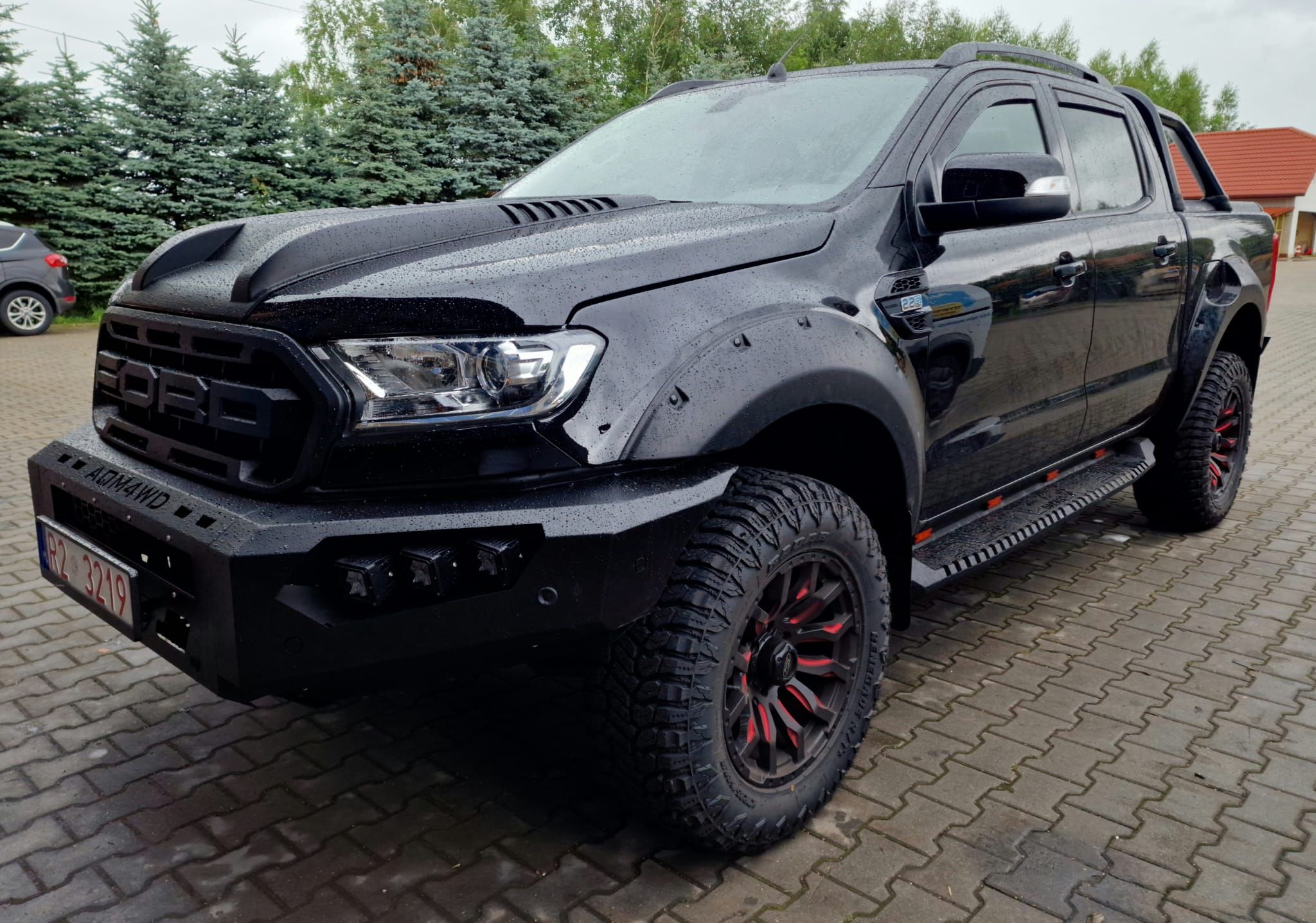 Ford Ranger nakładka na maskę dokładka maski