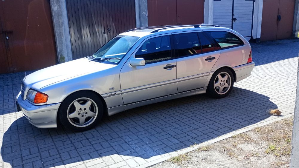 Mercedes W202 Lift 2.3 Kompressor Sport 197KM LPG stan BDB Klima Alu