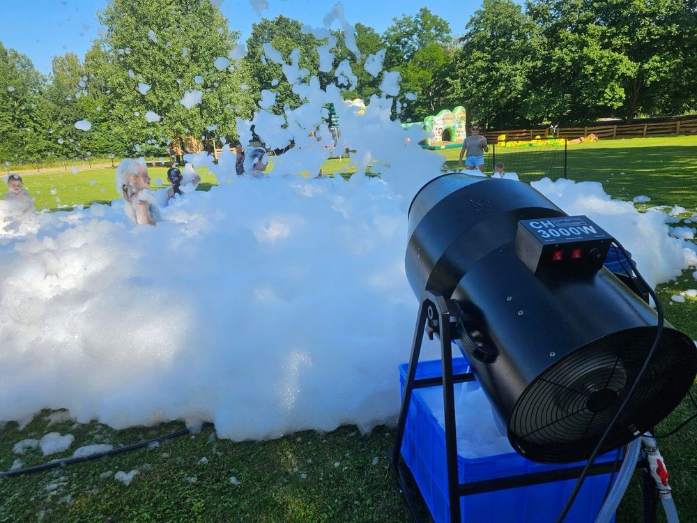 Dmuchana zjeżdżalnia Imprezy Piana Party Wata cukrowa popcorn
