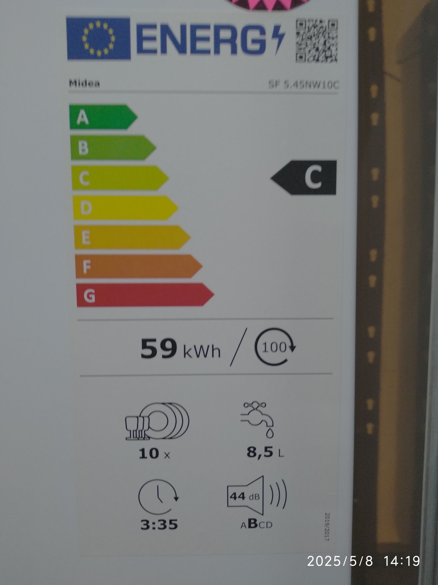 OUTLET Janki ul Wspólna 6 Zmywarka  Midea SF 5.45NW10C