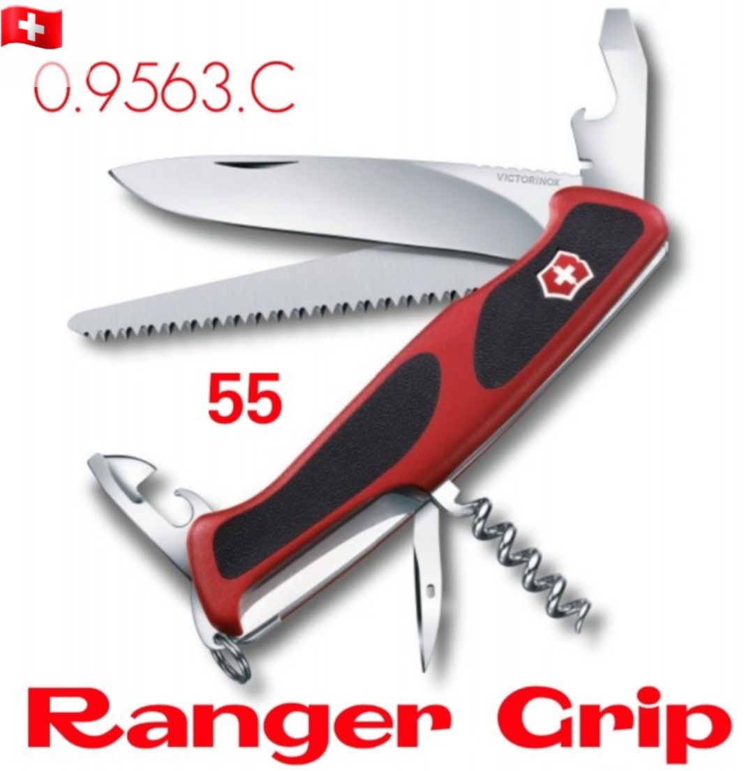 Ніж Victorinox OUTRIDER Alpineer Sentinel SAK HUNTER XT RangerGrip 55