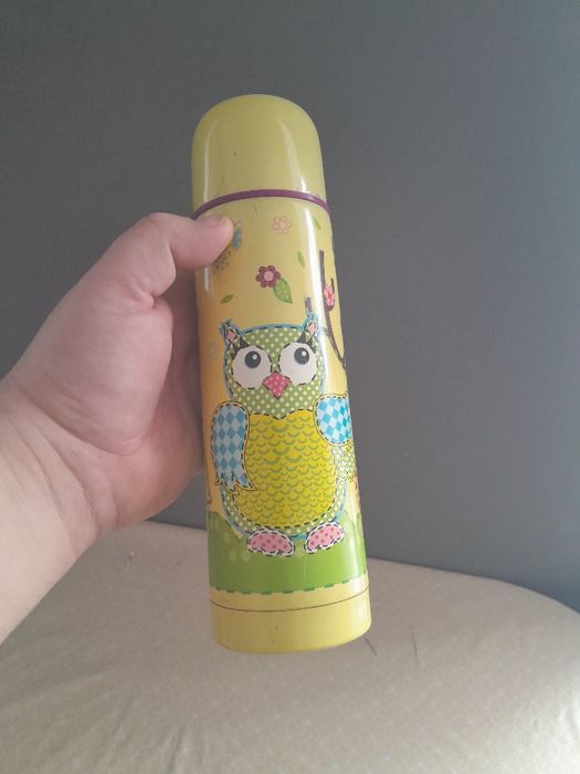 Термос жовтий б.у