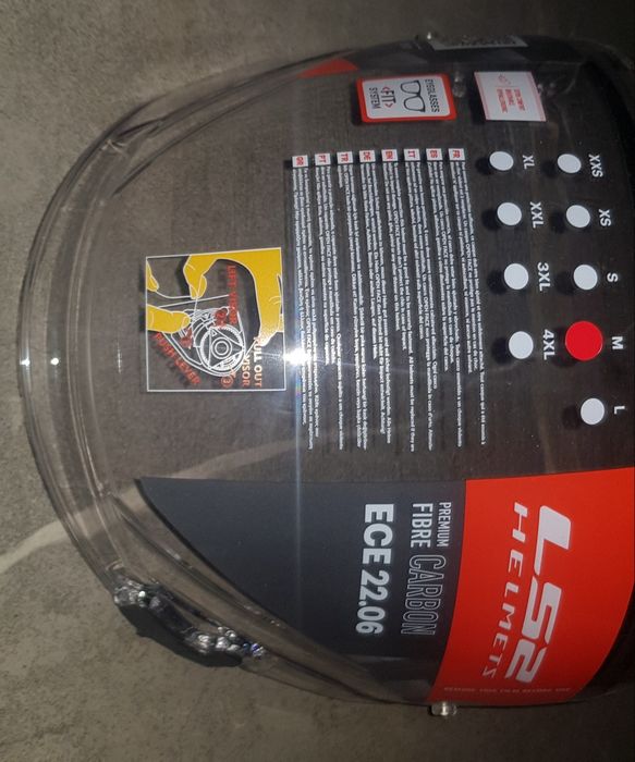 LS2 стекло для мотошлема