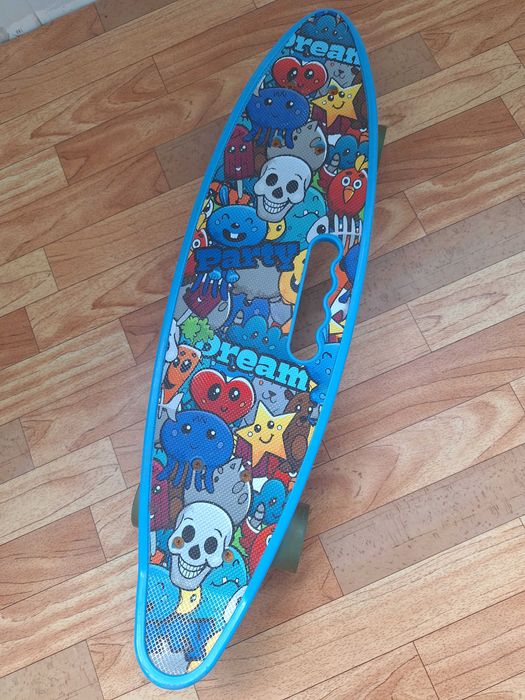 скейт пенніборд з ручкою