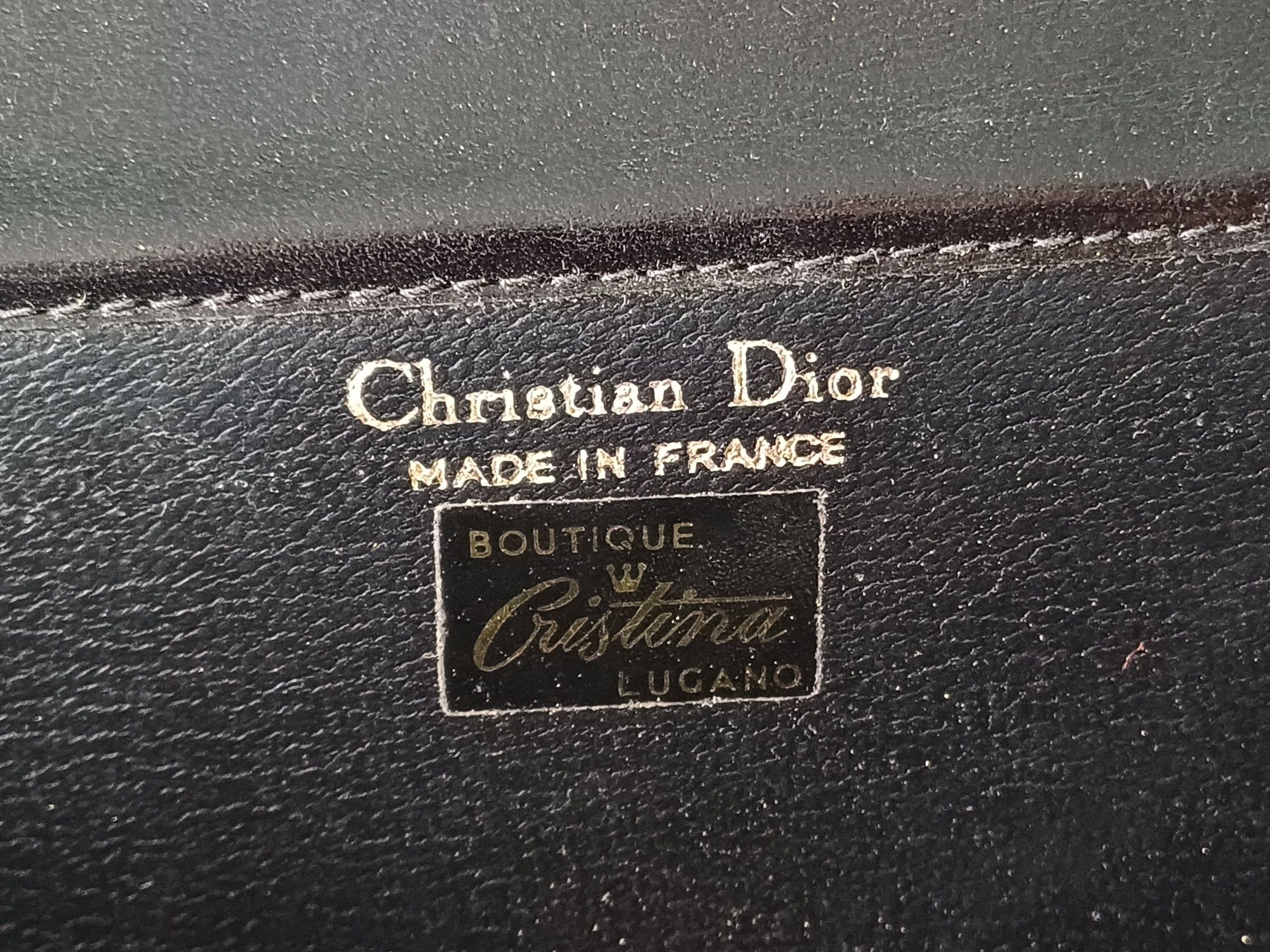 Сумка клатч Christian Dior (оригинал) винтаж 70-е