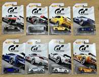 Hot Wheels GRAN TURISMO 2018 SET Cały zestaw 8szt silver