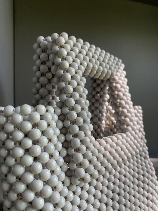 Сумка з бусин