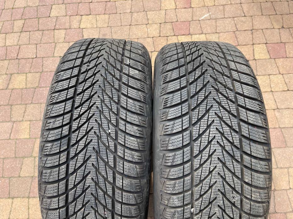 3842. Koła zimowe S-max Galaxy Kuga 5x108 235/55/17 Goodyear 8mm 2024r
