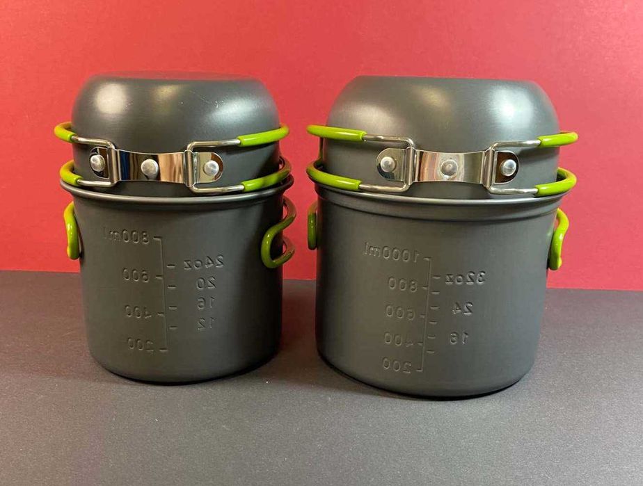 Кемпинговый набор посуды 4 кастрюли з чохлом
