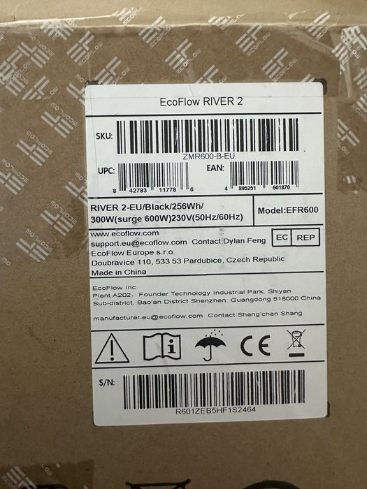 Зарядна станція EcoFlow River 2