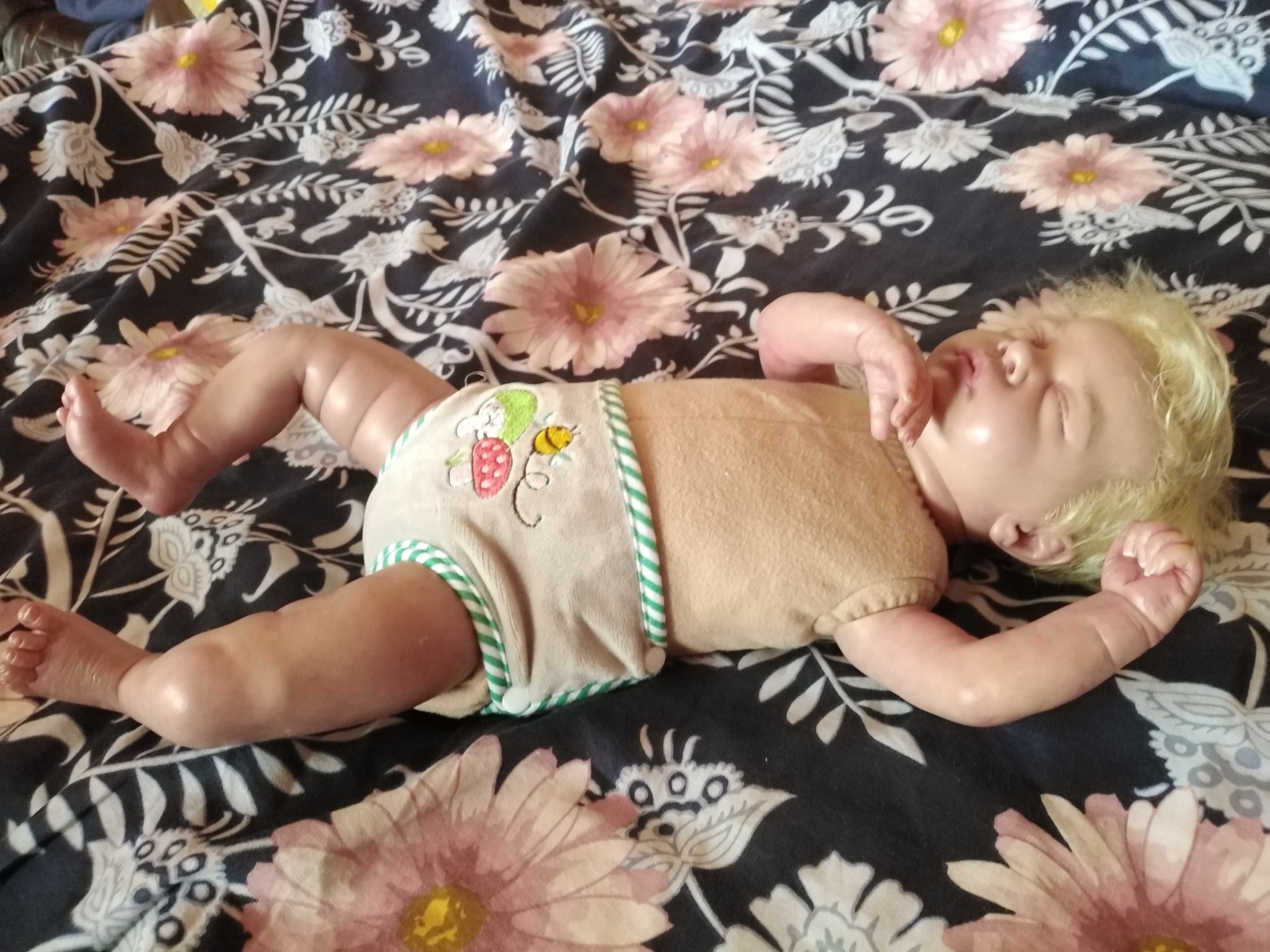 Lalka bobas noworodek w typie reborn 48cm