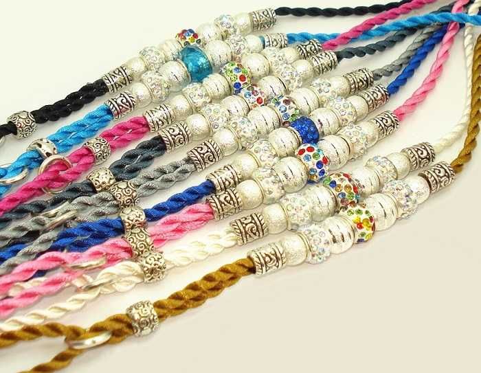 Smycz wystawowa ringówka na wystawę kolor R17