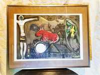 Marc Chagall mistyczne ukrzyżowanie Reprodukcja Plakaty w antyramie