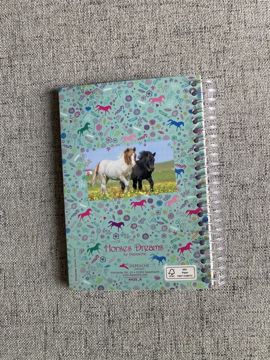 notes z końmi Horses Dreams