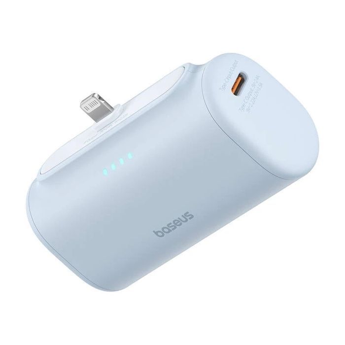 Powerbank Baseus Compact IP 5000mAh 20W Lightning + USB-C Niebieski