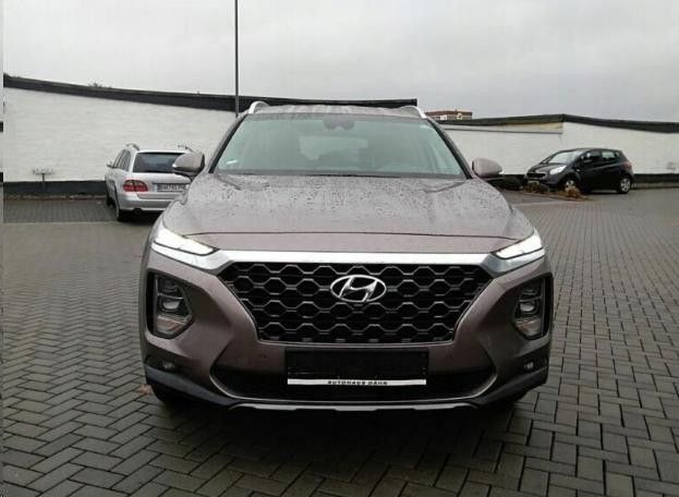 Hyundai Santa FE IV 18-22 Разборка Бампер крыло двери ляда