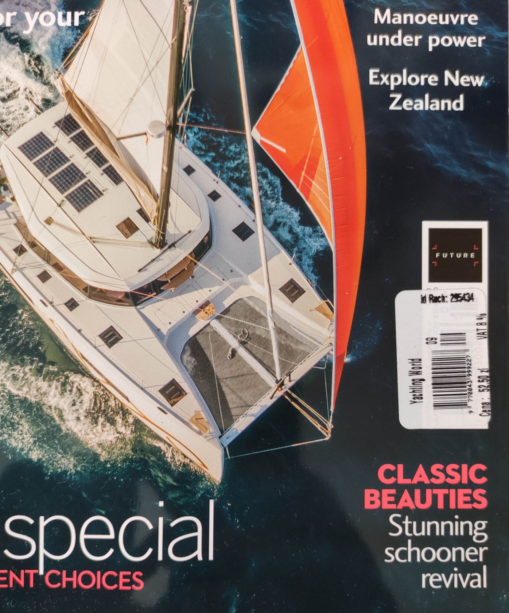 Magazyn Yachting World 09/23 Nowe jachty żeglarze łódki testy Bluewate