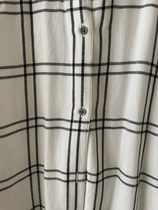 Koszula biala bawelna oversize L