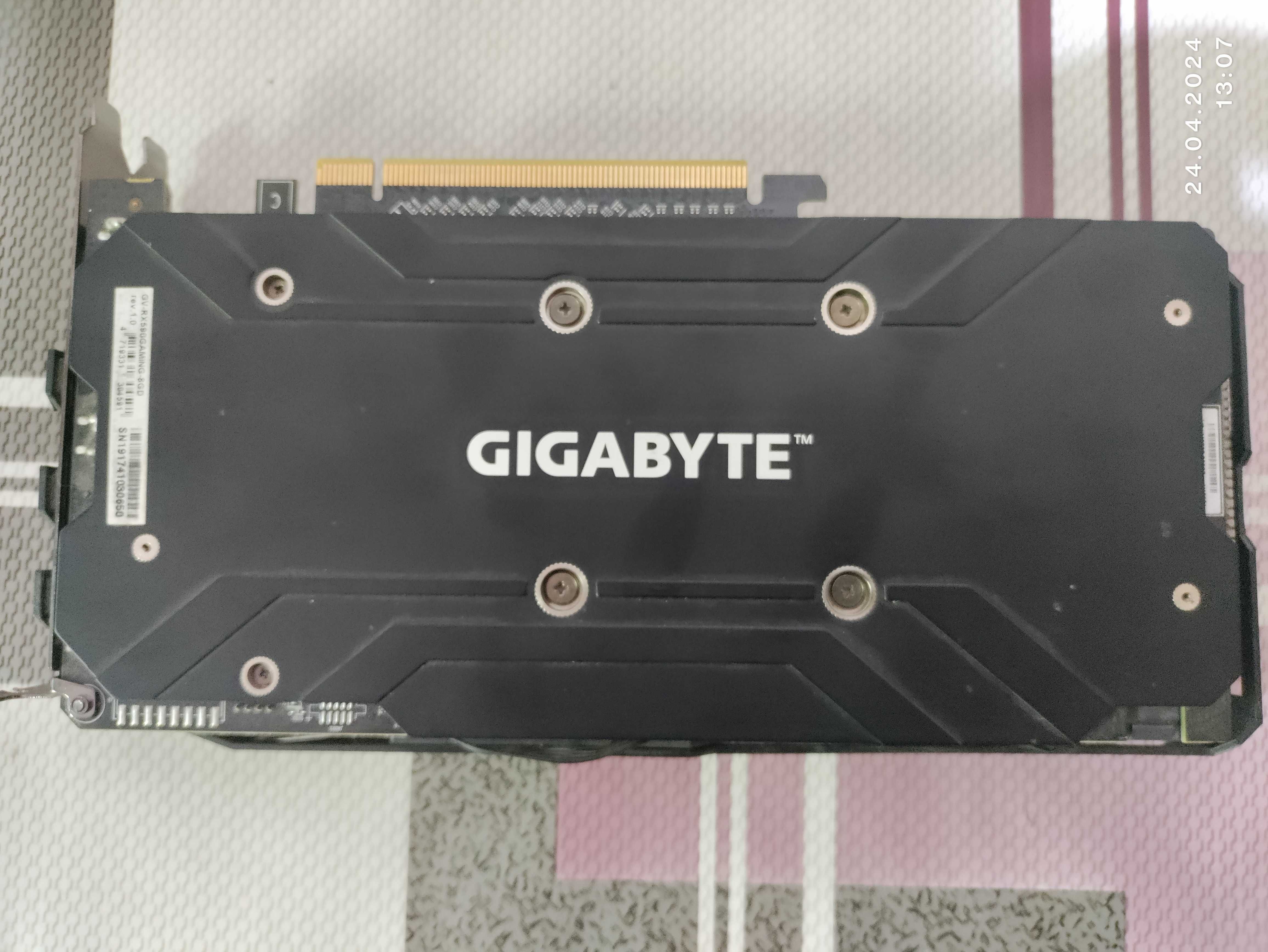 Видеокарта GIGABYTE Radeon RX 590 GAMING 8G (GV-RX590GAMING-8GD)
