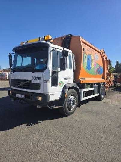 VOLVO FL6-18 E 220, śmieciarka jednokomorowa, cena 18 400 NETTO