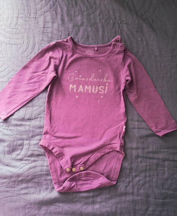 Body z napisem Gwiazdeczka mamusi r.74
