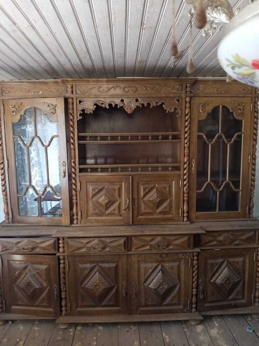 Movel Sala madeira antigo em bom estado