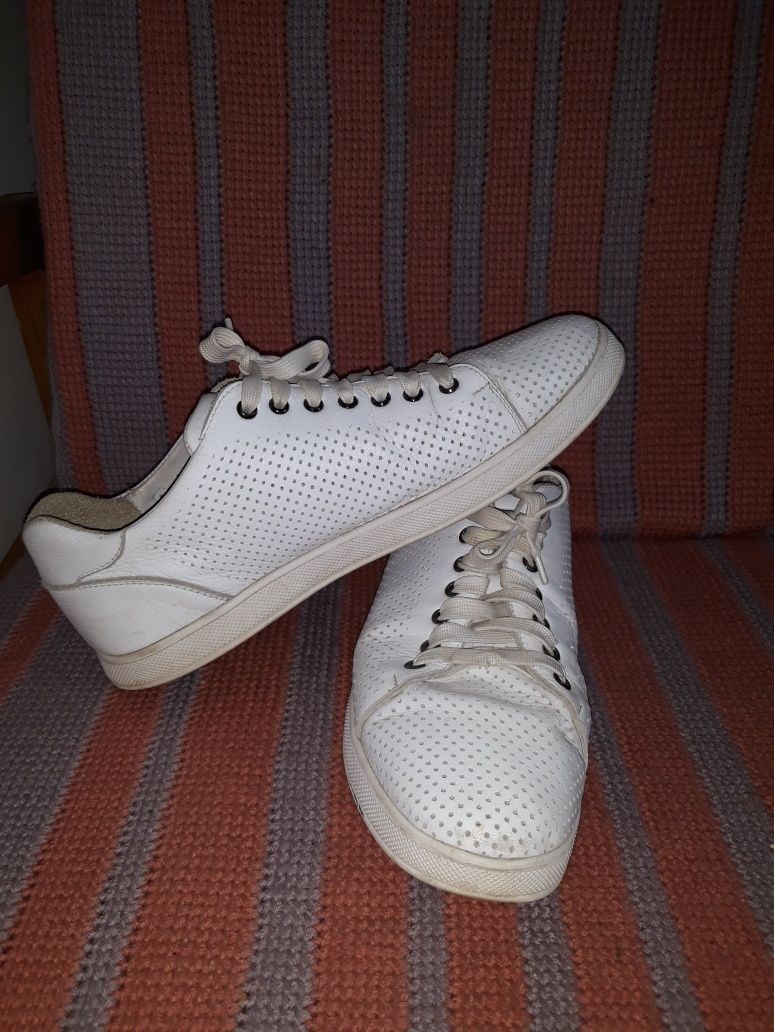 Білі кросівки (кеди)faber від українського виробника. 40розмір