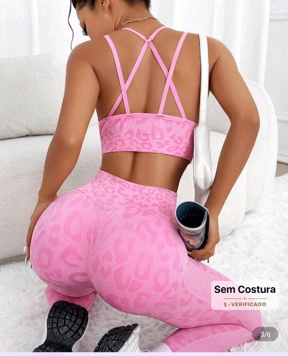Conjunto pink gym