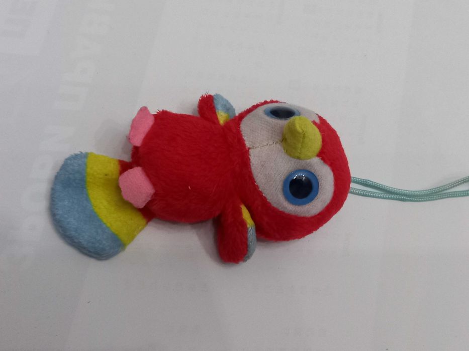Aurora для Mcdonalds Попугай игрушка брелок из плюша 10 см Папуга